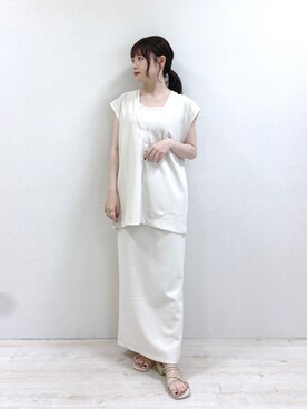 かほちさん（レディース・149cm）の夏コーディネート