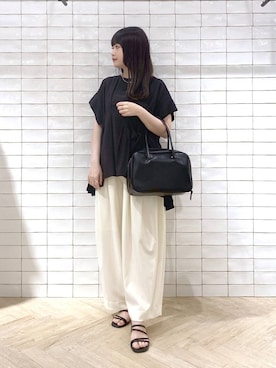 「A part by（アパートバイ）のアイテム」を使った、かほちさん（レディース・149cm）の夏コーディネート