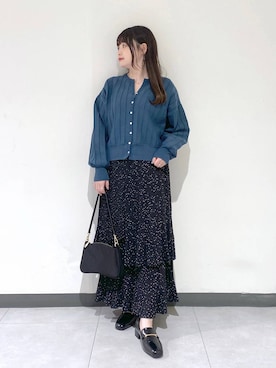 「アイテム（スカート）」を使った、かほちさん（レディース・149cm・30代）の夏コーディネート