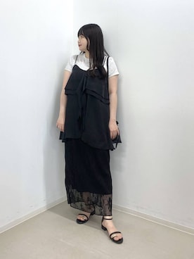 かほちさん（レディース・149cm）の夏コーディネート