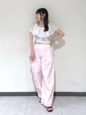 かほちさん（レディース・149cm）の夏コーディネート