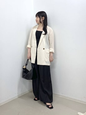 「お仕事コーデ_apart by lowrys」｜かほちさん（レディース・149cm）の夏コーディネート