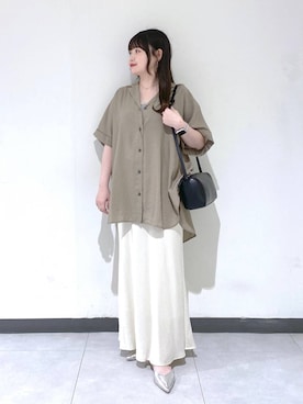 「アイテム（ハンドバッグ）」を使った、かほちさん（レディース・149cm・30代）の夏コーディネート