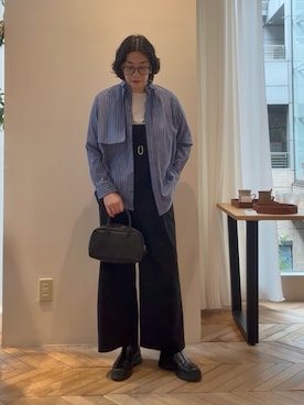 「アイテム（雑貨/ホビー）」を使った、KINOさん（レディース・162cm）の秋コーディネート