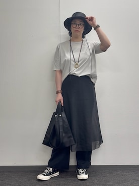 「collex（コレックス）のアイテム」を使った、KINOさん（レディース・162cm）の夏コーディネート