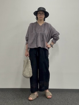 「collex（コレックス）のアイテム」を使った、KINOさん（レディース・162cm）の夏コーディネート