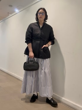 「アイテム（ステーショナリー）」を使った、KINOさん（レディース・162cm）の秋コーディネート