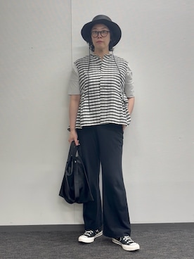 「collex（コレックス）のアイテム」を使った、KINOさん（レディース・162cm）の夏コーディネート