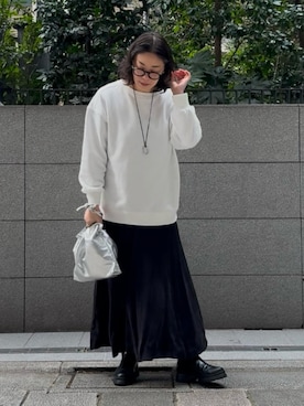「collex（コレックス）のアイテム」を使った、KINOさん（骨格ストレート・レディース・162cm）の冬コーディネート