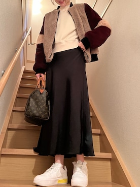 Nさん（レディース・168cm）の冬コーディネート