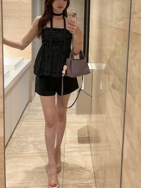 「アイテム（サンダル）」を使った、Nさん（レディース・168cm・30代）の夏コーディネート