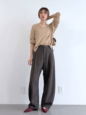 ERIKA (BABYLONE)さん（レディース・166cm）の秋コーディネート