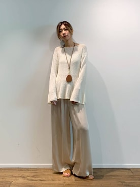 「LE VERNIS（ル・ベルニ）のアイテム」を使った、ERIKA (BABYLONE)さん（レディース・166cm）の夏コーディネート