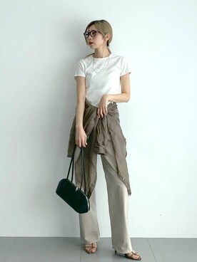 「アイテム（ハンドバッグ）」を使った、ERIKA (BABYLONE)さん（レディース・166cm・30代）の春コーディネート