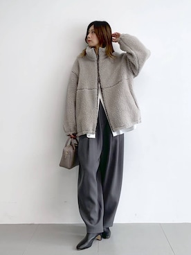 ERIKA (BABYLONE)さん（レディース・166cm）の冬コーディネート