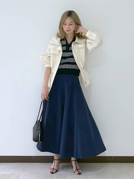 ERIKA (BABYLONE)さん（レディース・166cm）の春コーディネート