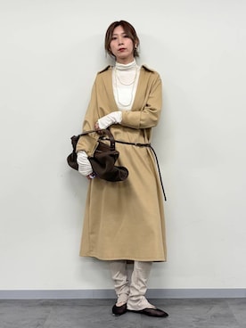 ERIKA (BABYLONE)さん(レディース・166cm)の秋コーディネート