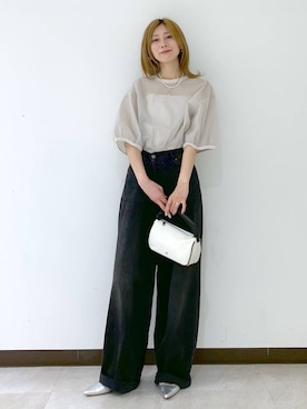「アイテム（キャミソール）」を使った、ERIKA (BABYLONE)さん（レディース・166cm・30代）の夏コーディネート