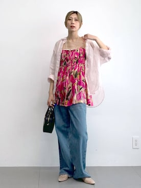 「BABYLONE（バビロン）のアイテム」を使った、ERIKA (BABYLONE)さん（レディース・166cm）の春コーディネート