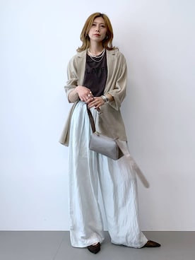 ERIKA (BABYLONE)さん(レディース・166cm)の秋コーディネート