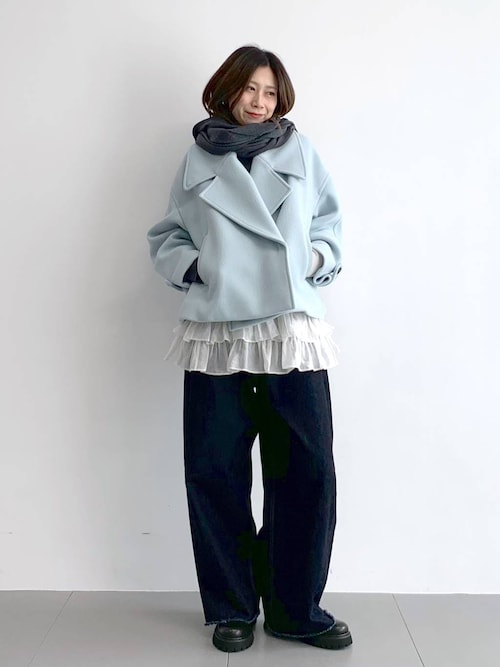 セール】モッサショートコート（ピーコート）｜BABYLONE（バビロン）の