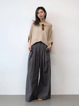 「BABYLONE（バビロン）のアイテム」を使った、ERIKA (BABYLONE)さん（レディース・166cm）の春コーディネート