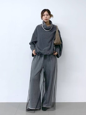 「アイテム（ハンドバッグ）」を使った、ERIKA (BABYLONE)さん（レディース・166cm・30代）の冬コーディネート