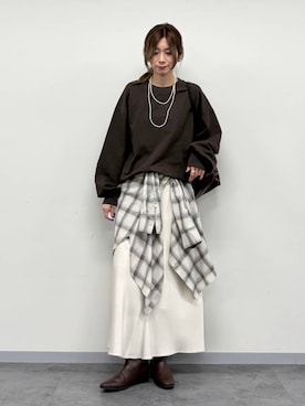 ERIKA (BABYLONE)さん(レディース・166cm)の秋コーディネート