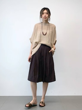 「旅行」｜ERIKA (BABYLONE)さん（レディース・166cm）の春コーディネート
