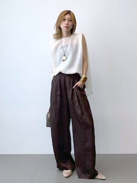 「アイテム（パンプス）」を使った、ERIKA (BABYLONE)さん（レディース・166cm・30代）の夏コーディネート