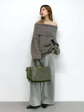 「おでかけ」｜ERIKA (BABYLONE)さん（レディース・166cm）の秋コーディネート