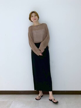 ERIKA (BABYLONE)さん(レディース・166cm)の夏コーディネート