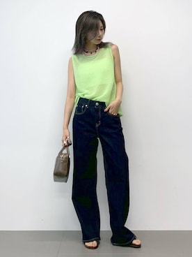 「アイテム（タンクトップ）」を使った、ERIKA (BABYLONE)さん（レディース・166cm・30代）の夏コーディネート