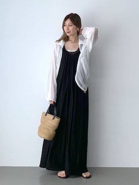「BABYLONE（バビロン）のアイテム」を使った、ERIKA (BABYLONE)さん（レディース・166cm）の夏コーディネート