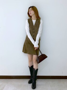 ERIKA (BABYLONE)さん（レディース・166cm）の秋コーディネート