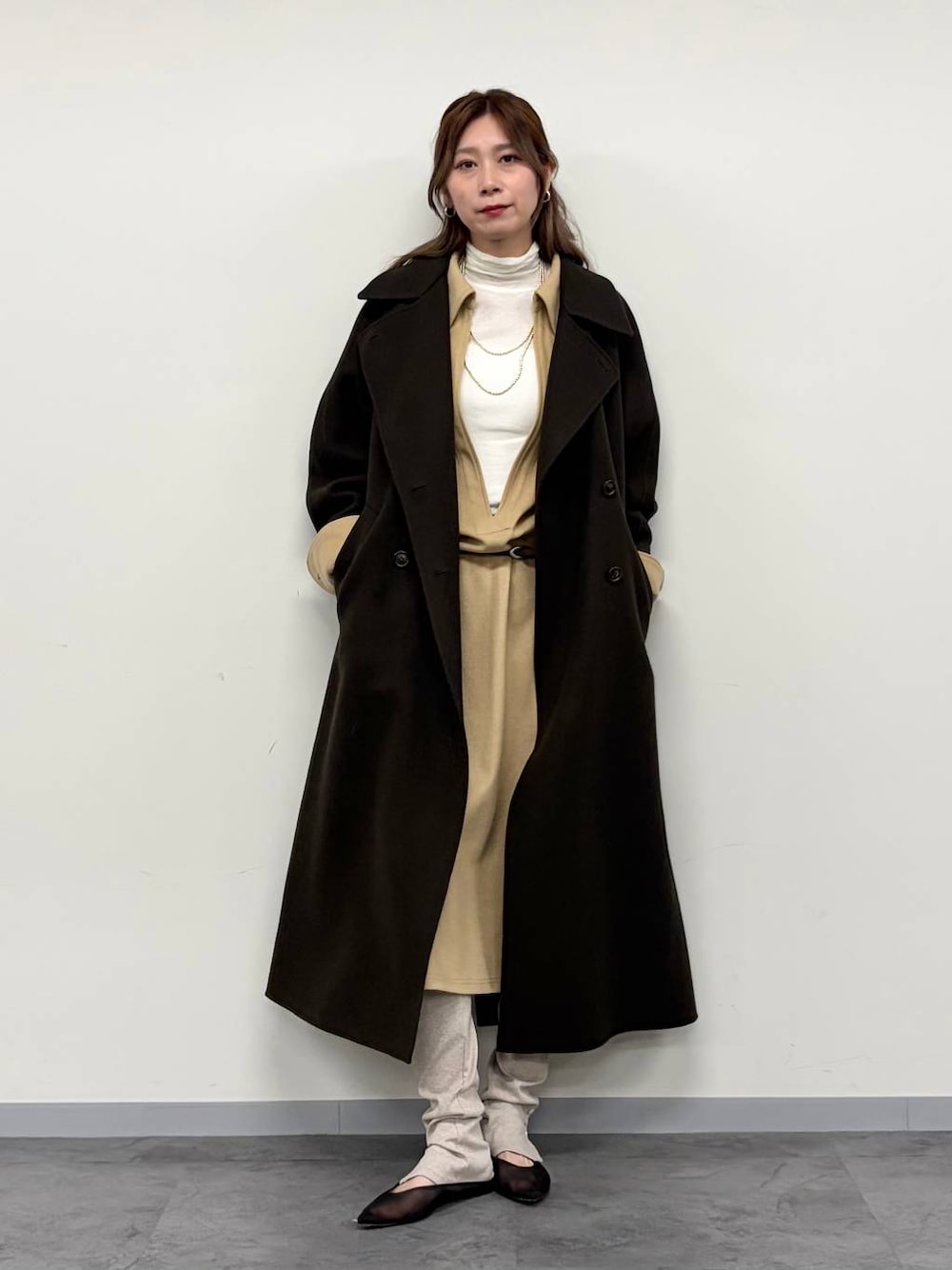 BABYLONE（バビロン）の「リバーダブルロングコート（ステンカラー