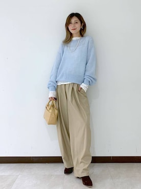 ERIKA (BABYLONE)さん(レディース・166cm)の冬コーディネート