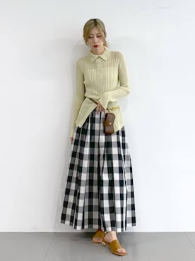 ERIKA (BABYLONE)さん（レディース・166cm）の冬コーディネート