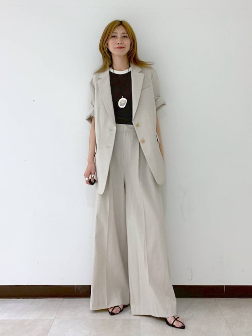セール】リネンライク2Bジャケット（テーラードジャケット）｜BABYLONE