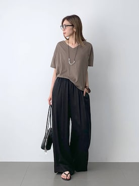「BABYLONE（バビロン）のアイテム」を使った、ERIKA (BABYLONE)さん（レディース・166cm）の夏コーディネート