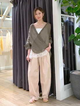 ERIKA (BABYLONE)さん(レディース・166cm)の夏コーディネート
