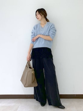 「アイテム（キャミソール）」を使った、ERIKA (BABYLONE)さん（レディース・166cm・30代）の秋コーディネート