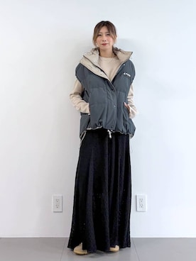 「MOHI（モヒ）のアイテム」を使った、ERIKA (BABYLONE)さん（レディース・166cm）の夏コーディネート