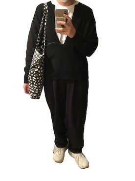 「FRUIT OF THE LOOM（フルーツオブザルーム）のアイテム」を使った、ゆうべさん（レディース・157cm）の秋コーディネート