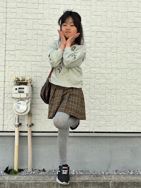 あかねくん&たっくんさん（キッズ・133cm）の春コーディネート