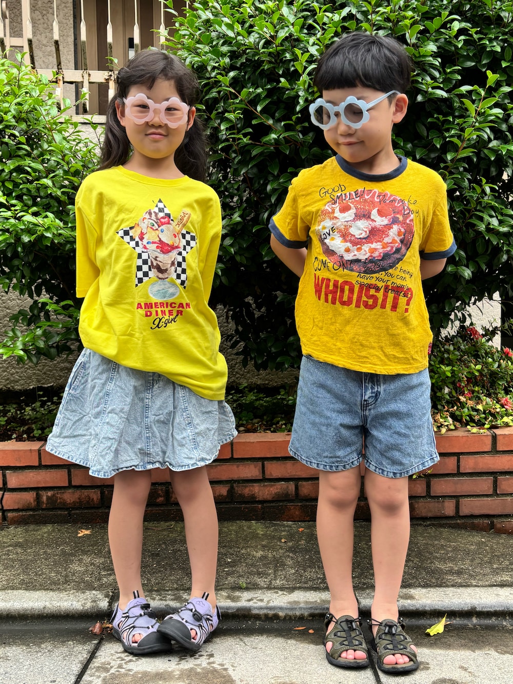 あかねくん&たっくん|3coinsのサングラスを使ったコーディネート - WEAR