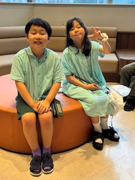 あかねくん&たっくんさん(キッズ・135cm)の夏コーディネート