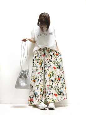 「copine」｜「アイテム（その他）」を使った、norimamiさん（レディース・160cm）の夏コーディネート