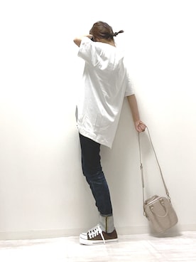 「CENE」｜「アイテム（ラッピングキット）」を使った、norimamiさん（レディース・160cm）の夏コーディネート