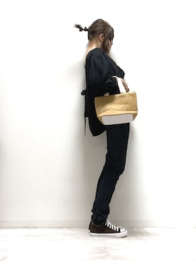「sakishimatokyo」｜「アイテム（その他）」を使った、norimamiさん（レディース・160cm）の夏コーディネート